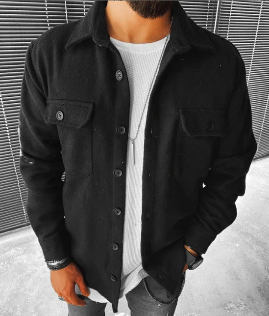 Men's Plaid Shirt – Long Sleeve Chest Pocket