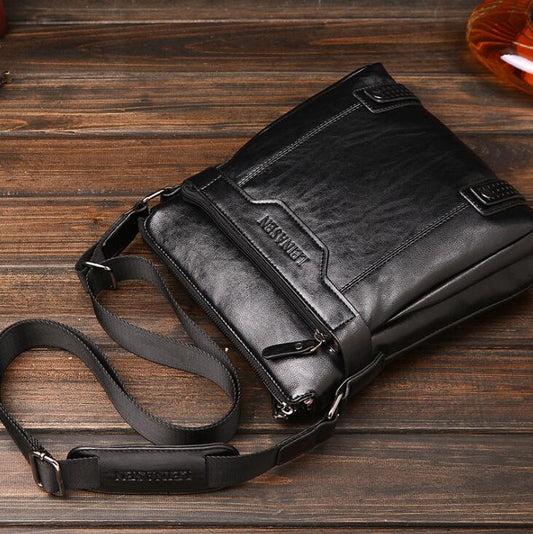 Men's Messenger Bag – Structured Minimal Rectangle