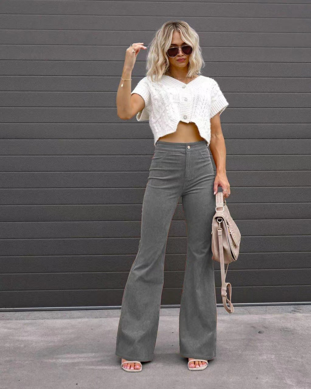 Women's Straight-Leg Pants – Tailored Waist Clean Lines