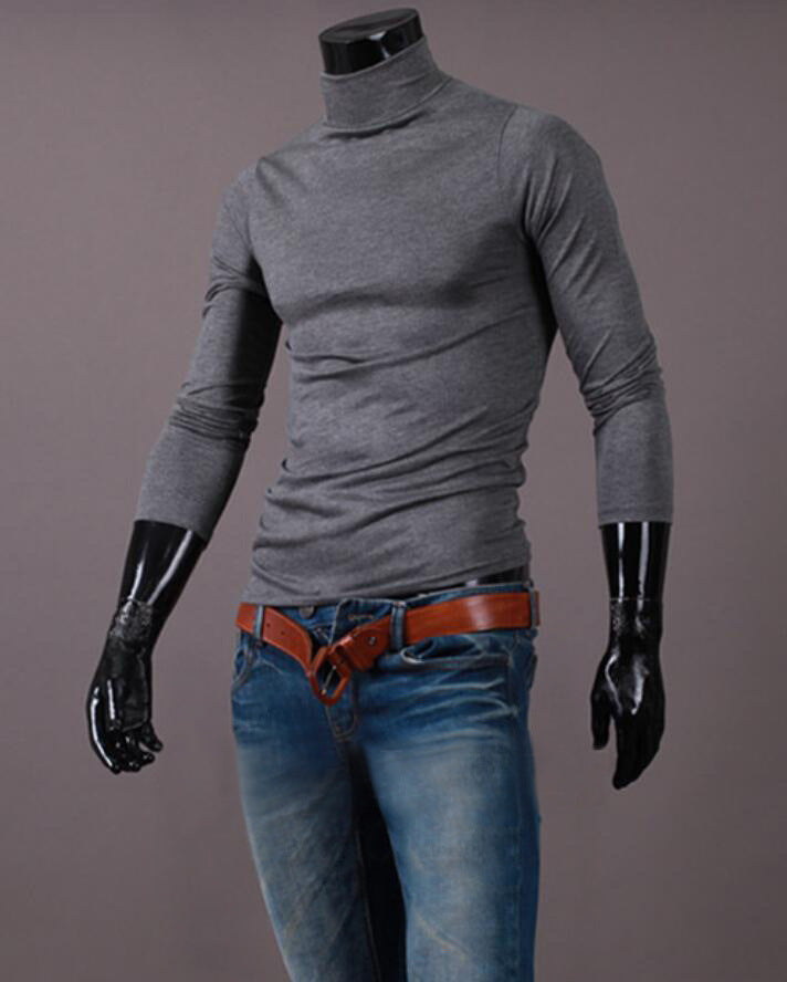 Men's Long Sleeve T-Shirt – Crew Neck Regular Fit