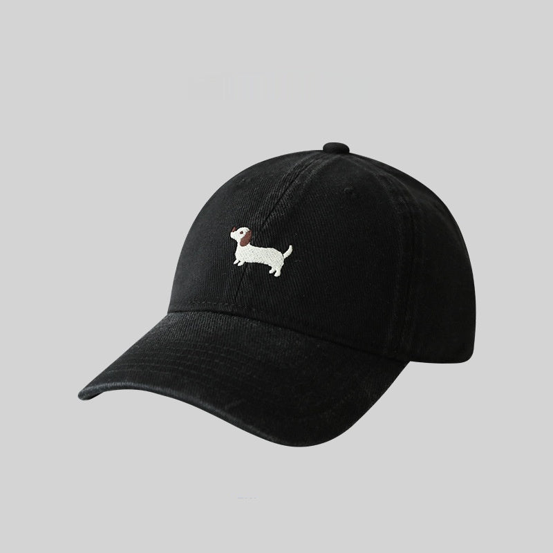 Women's Baseball Cap – Embroidered Dachshund Motif