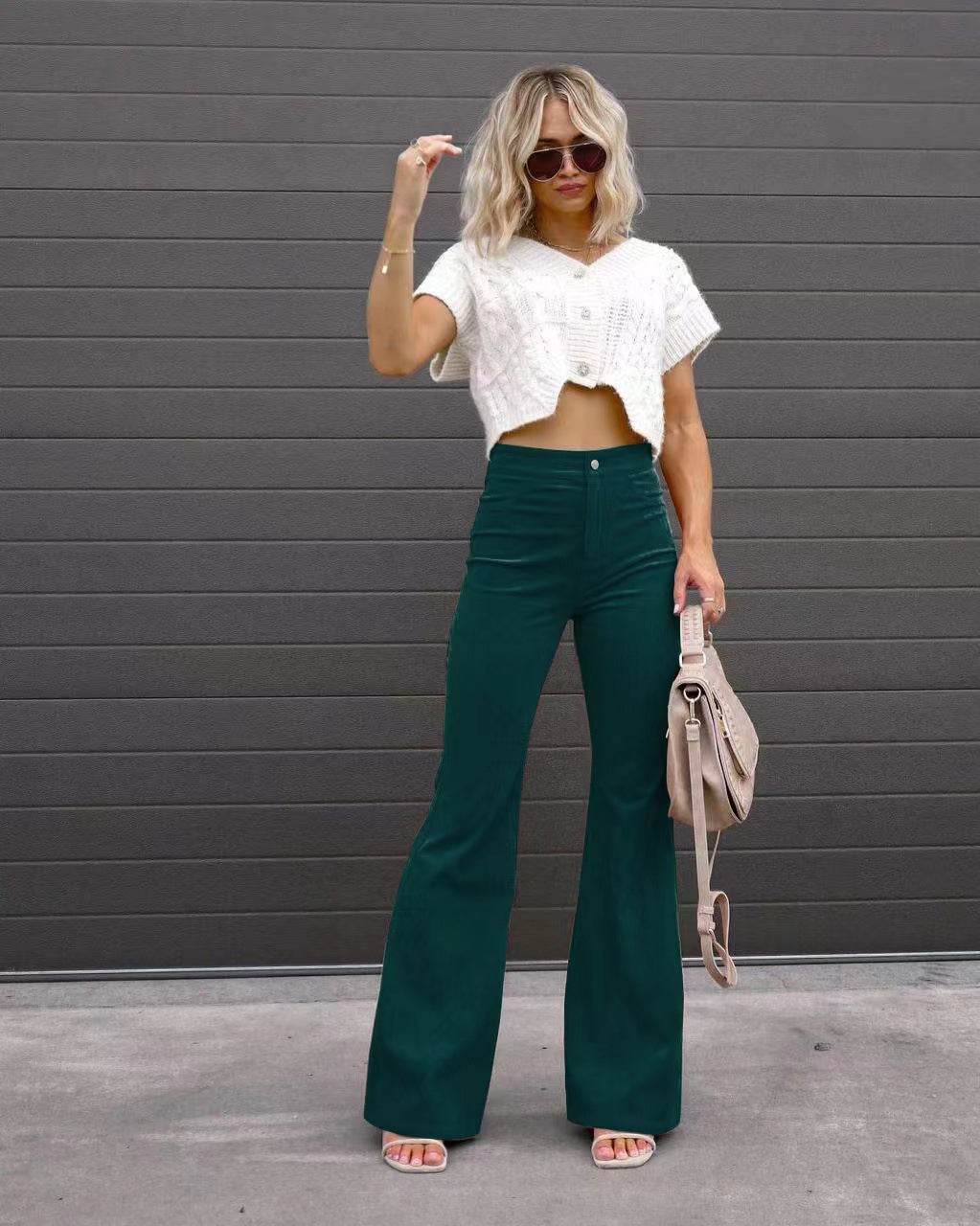 Women's Straight-Leg Pants – Tailored Waist Clean Lines