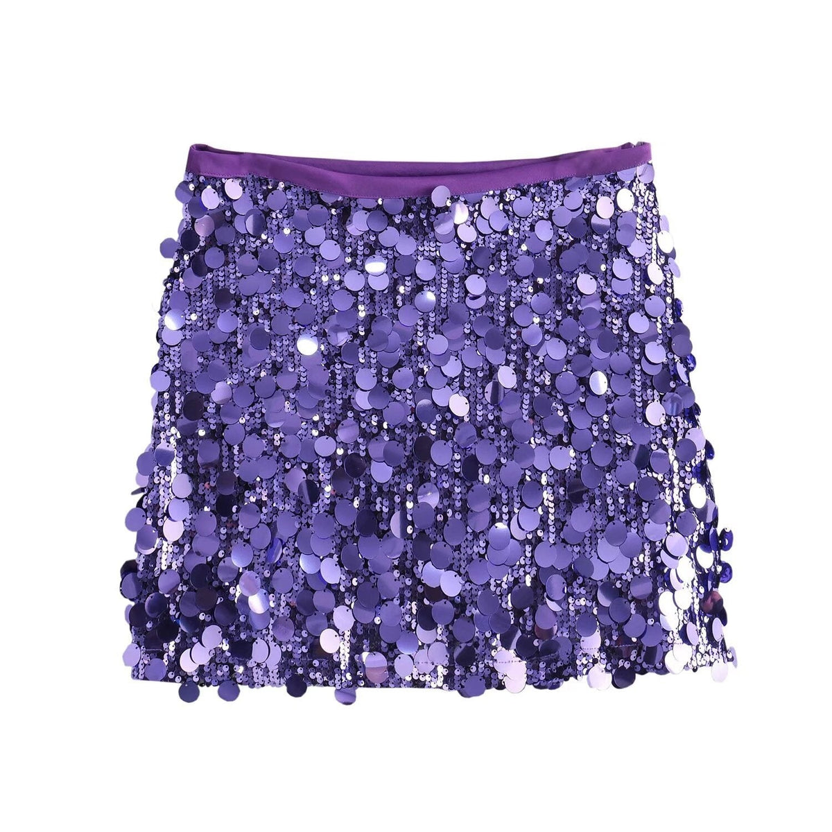 Women's Sequin Mini Skirt – Fitted Pencil Silhouette