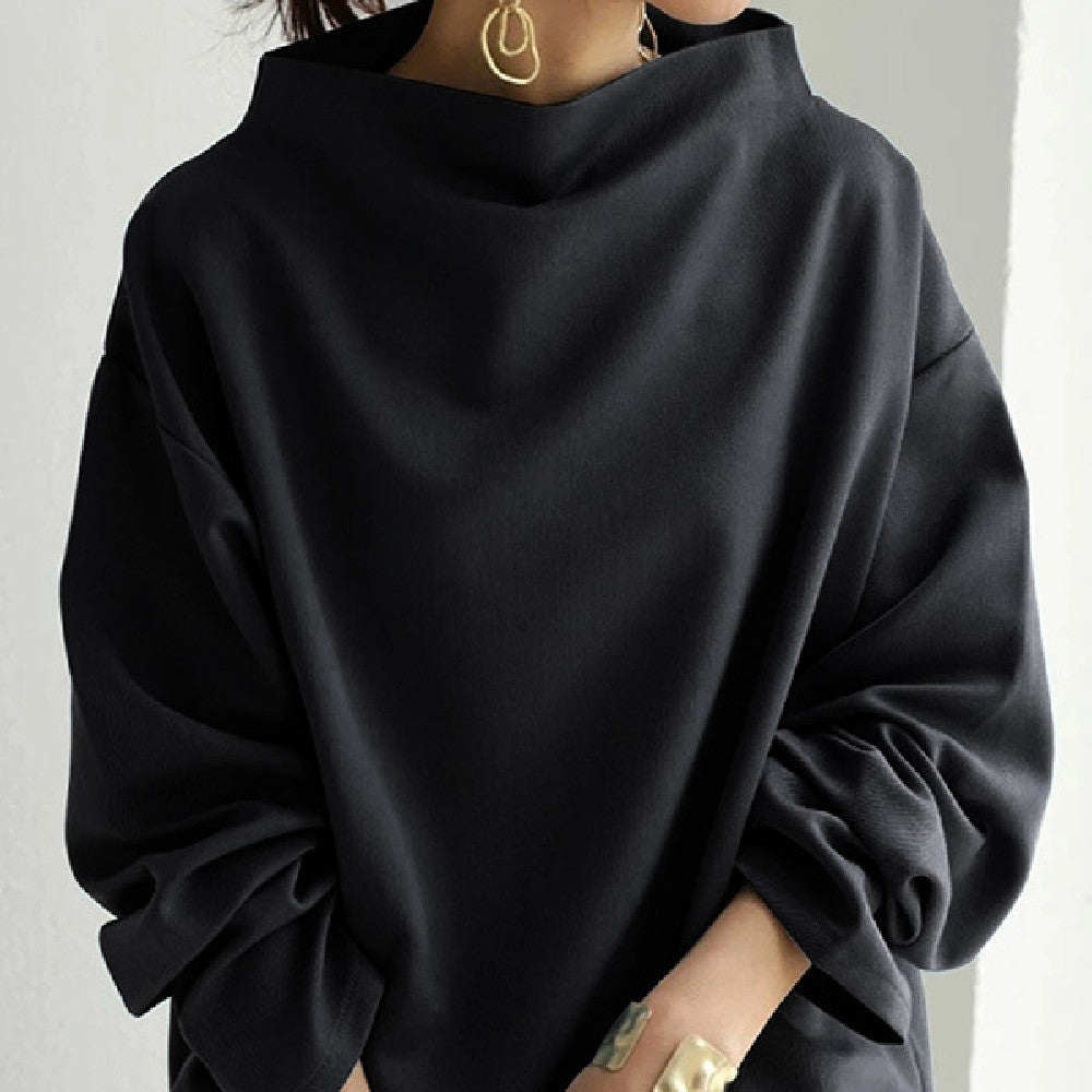 Women's Oversized Knit Sweater – Wide Sleeve Relaxed Fit