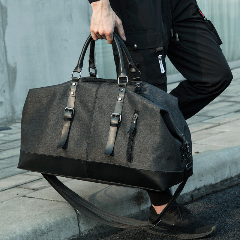 Men's Travel Bag – Water-Repellent Oxford Fabric