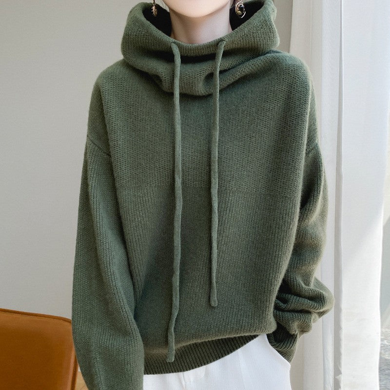 Women's Knit Pullover Sweater – Slouchy Relaxed Fit