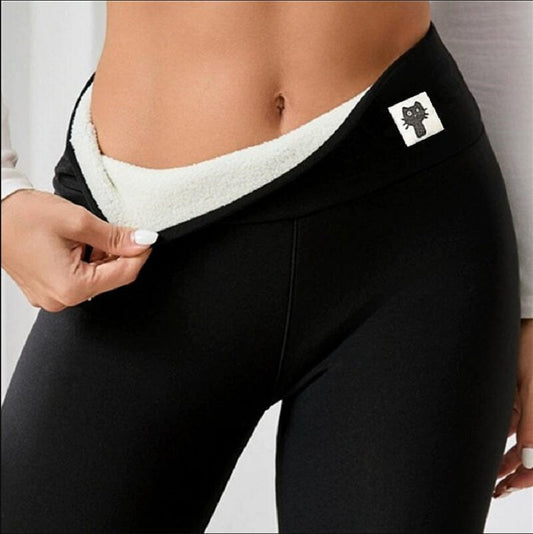 Women's Fleece-Lined Leggings – High-Rise Full Length
