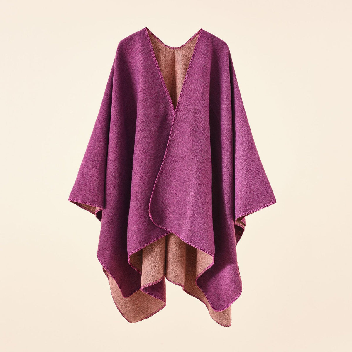 Women's Cashmere Square Scarf – Oversized Minimal Edge