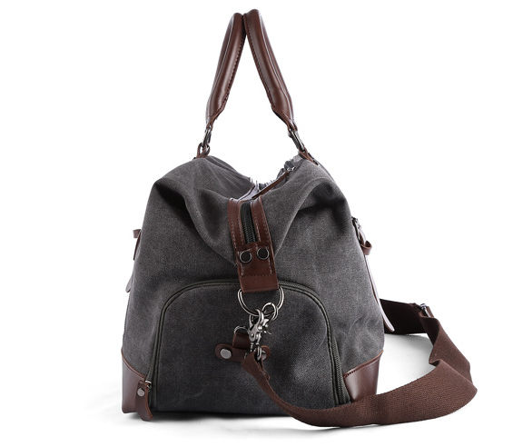 Men's Canvas Tote Bag – Large Shoulder Travel Size
