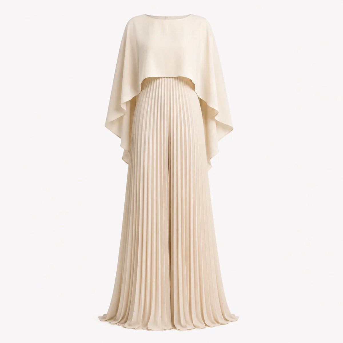 Women's Maxi Dress – Batwing Sleeve Relaxed Fit