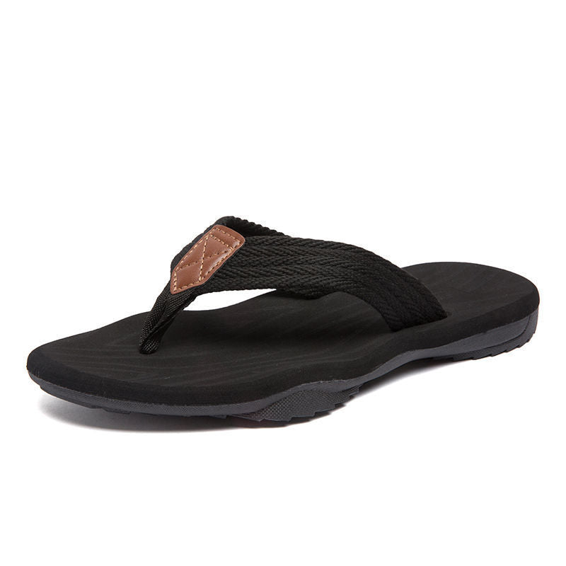 Men's Slide Sandals – Textured Slip-On Strap