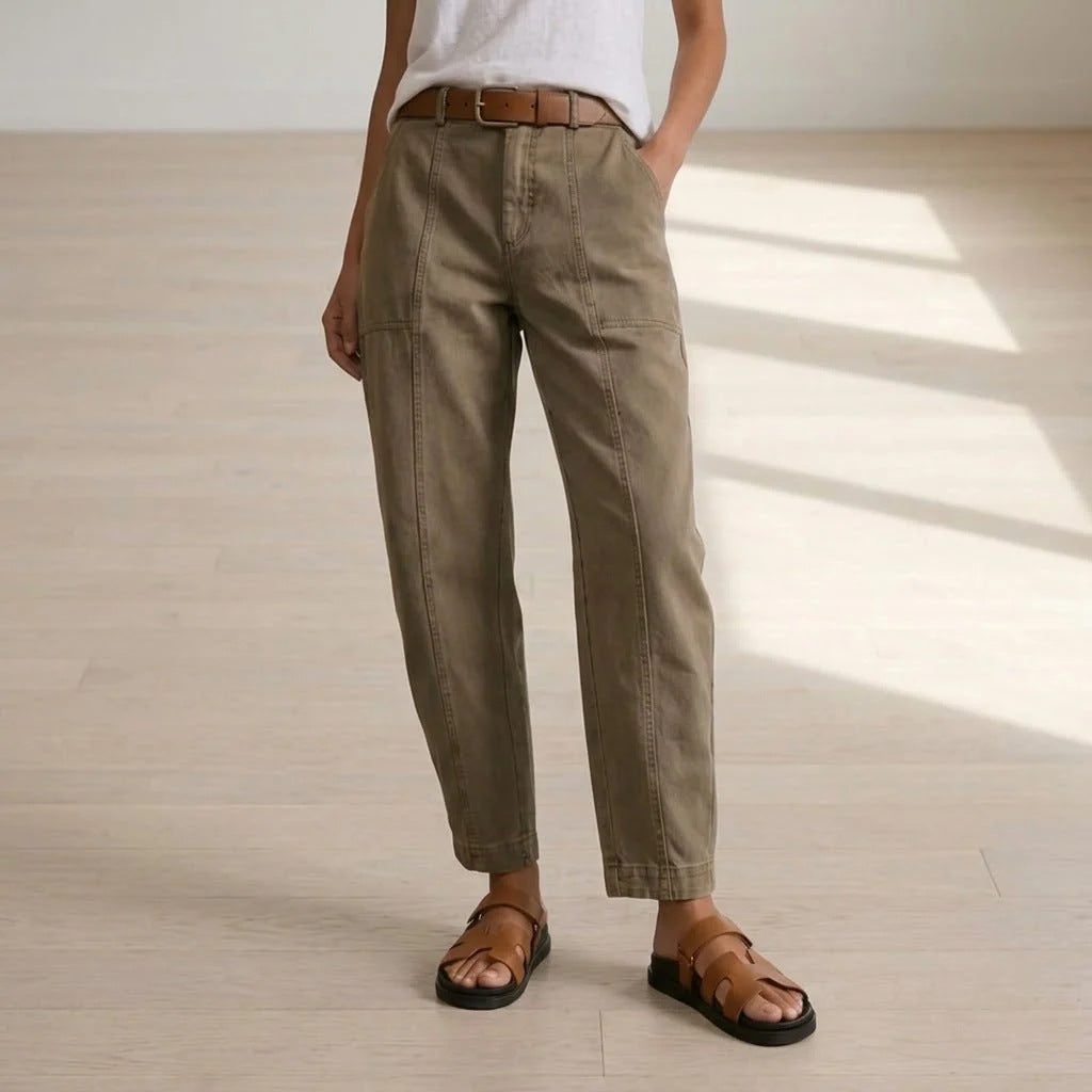 Women's Utility Pants – High-Rise Tapered Leg