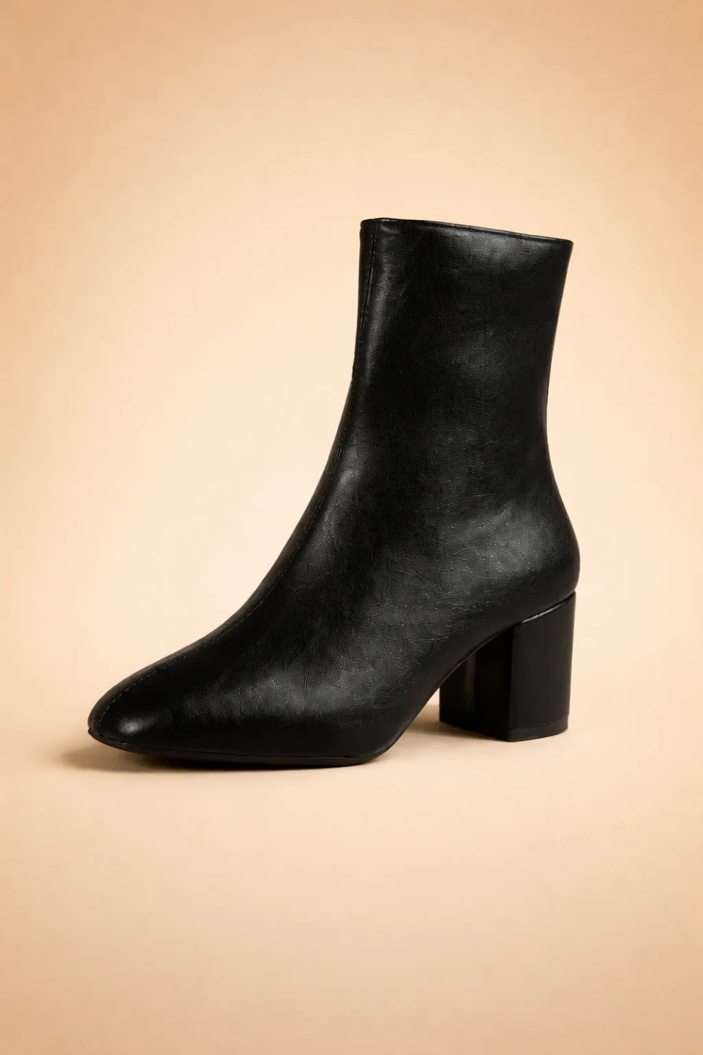 Women's Mid-Calf Boot – Square Toe Block Heel