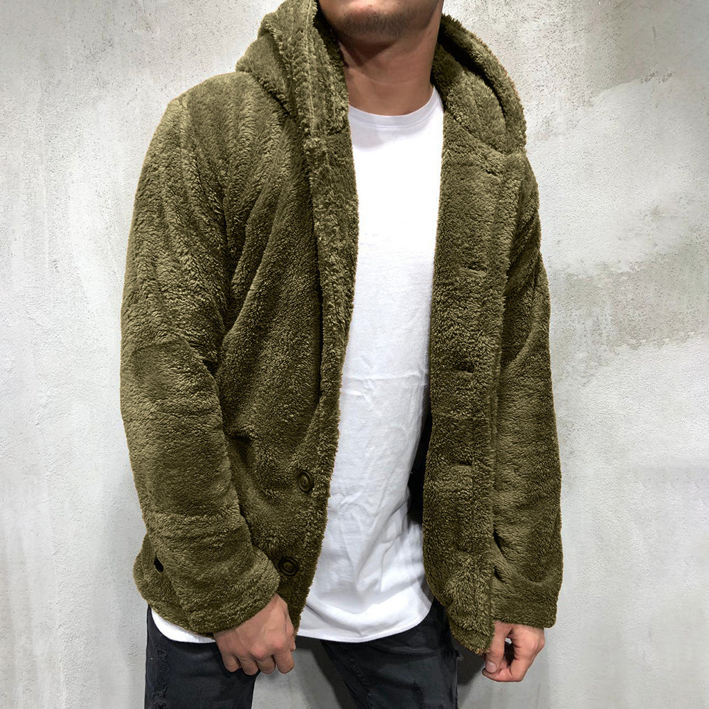 Men's Hooded Zip Jacket – Relaxed Lightweight Fit