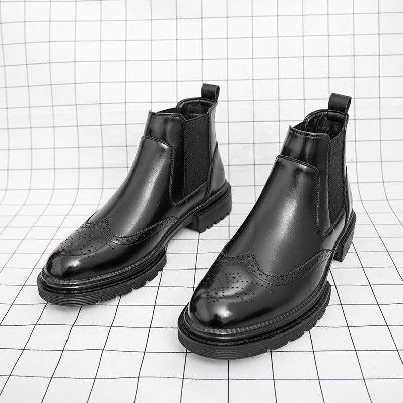 Men's Ankle Boot – Tonal Stitch Detail
