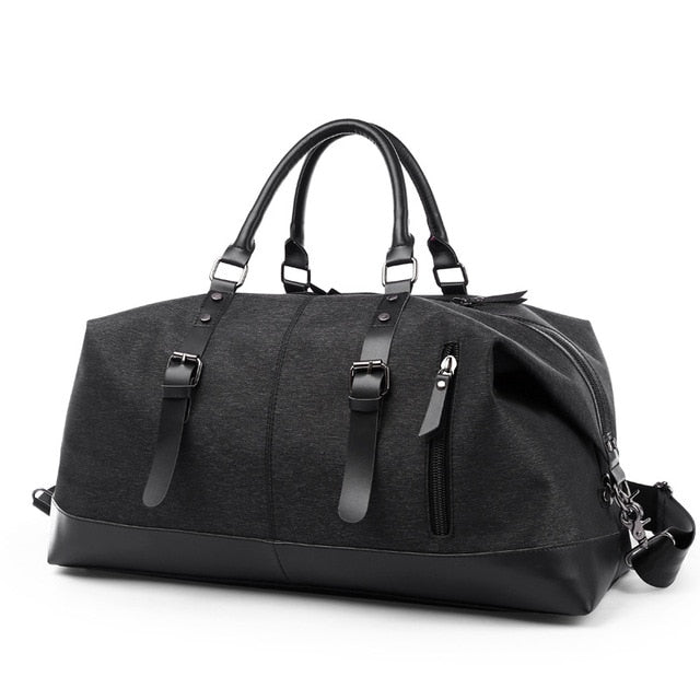 Men's Travel Bag – Water-Repellent Oxford Fabric