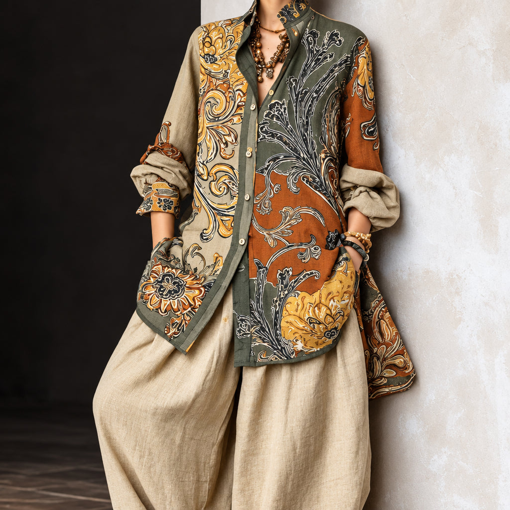 Women's Shirt and Pants Set – Relaxed Fluid Fit