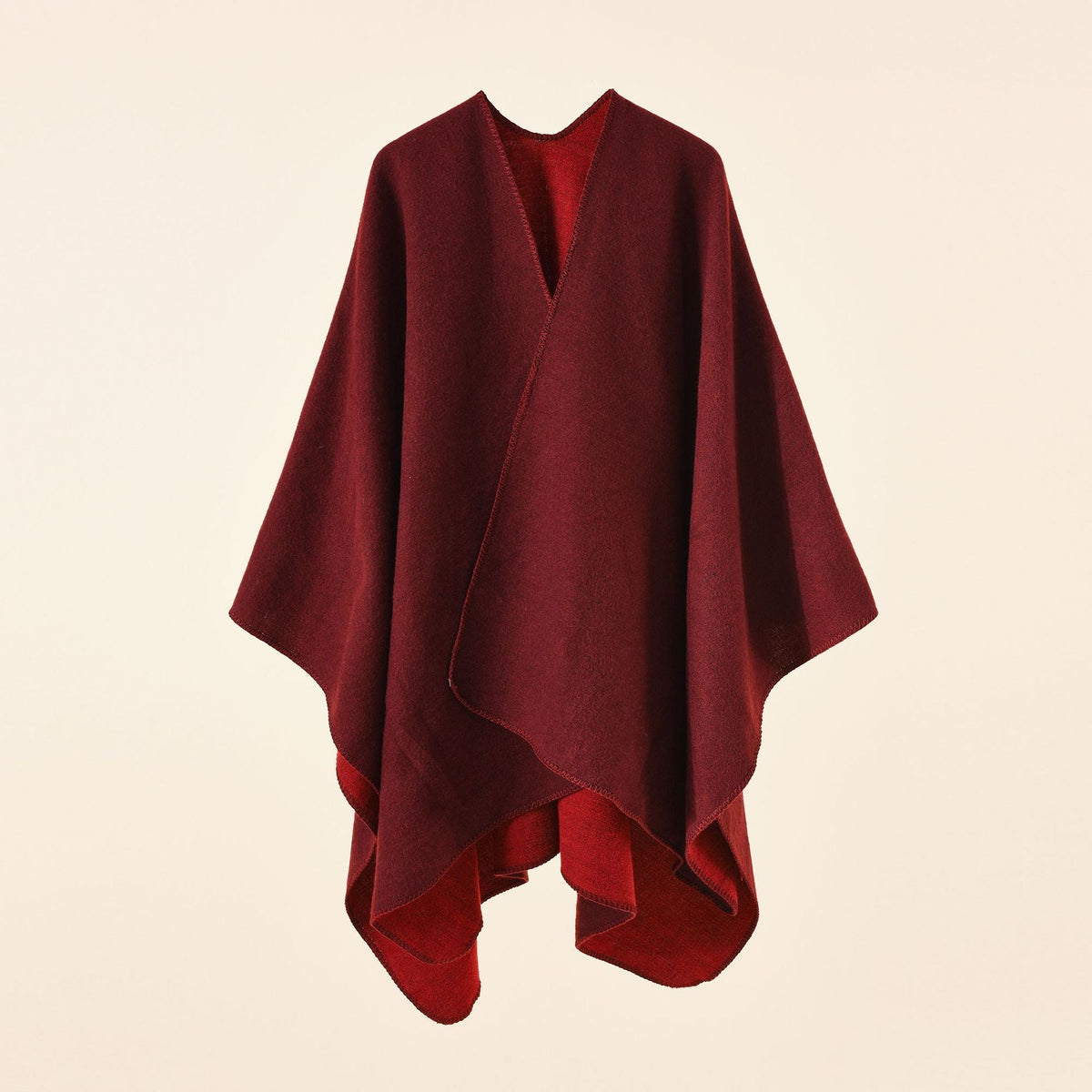 Women's Cashmere Square Scarf – Oversized Minimal Edge