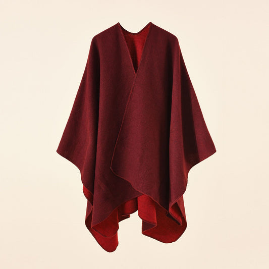 Women's Cashmere Square Scarf – Oversized Minimal Edge