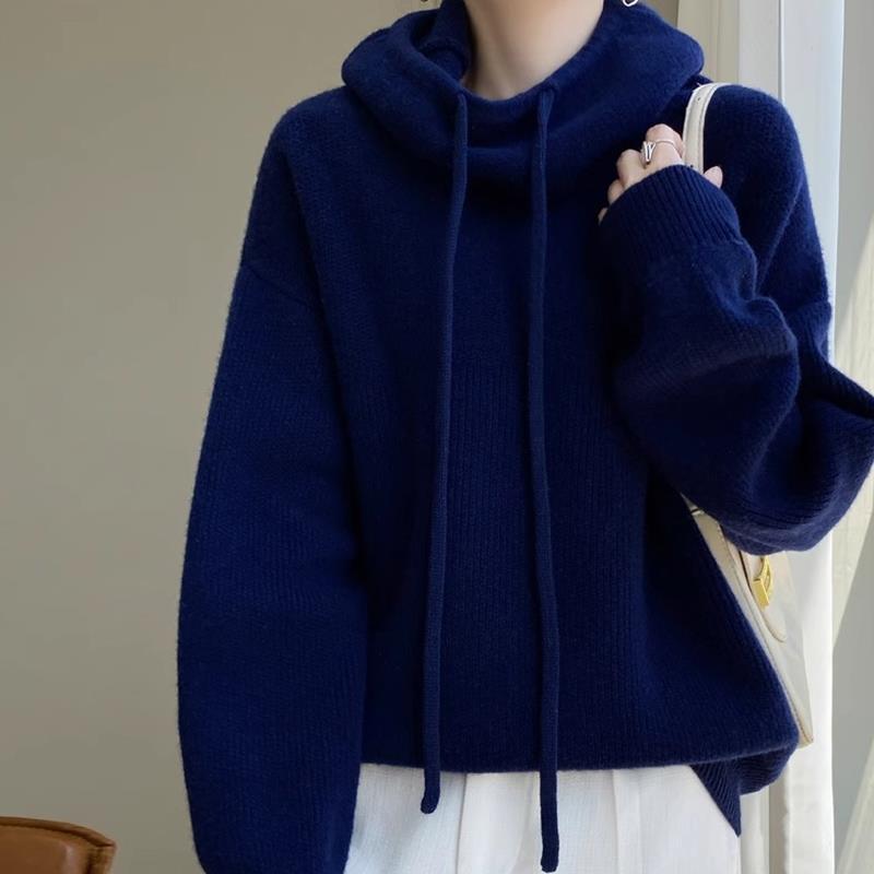 Women's Knit Pullover Sweater – Slouchy Relaxed Fit