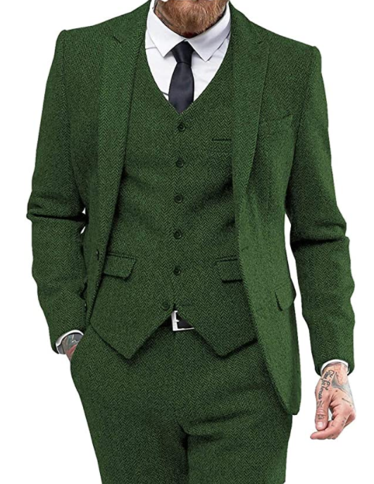 Men's Three-Piece Suit – Tailored Modern Fit
