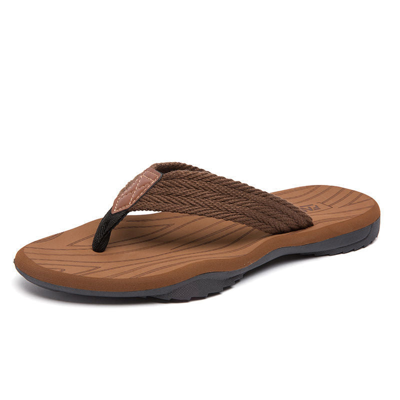 Men's Slide Sandals – Textured Slip-On Strap