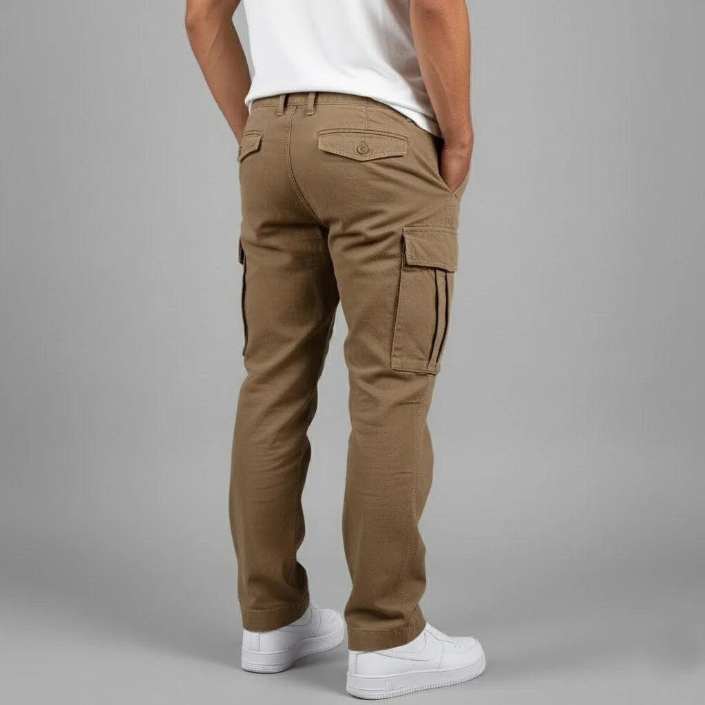 Men's Cargo Pants – Relaxed Drawstring Fit