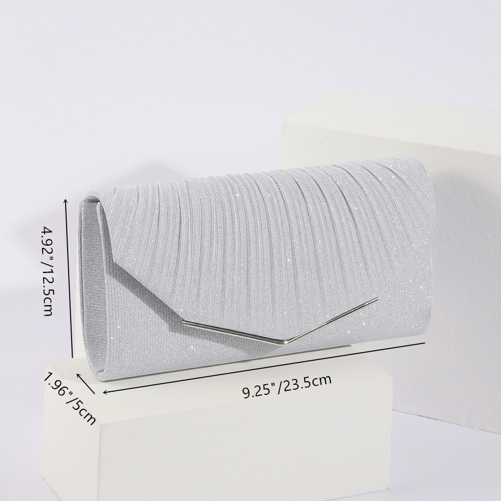 Women's Evening Clutch – Structured Pillow Flap