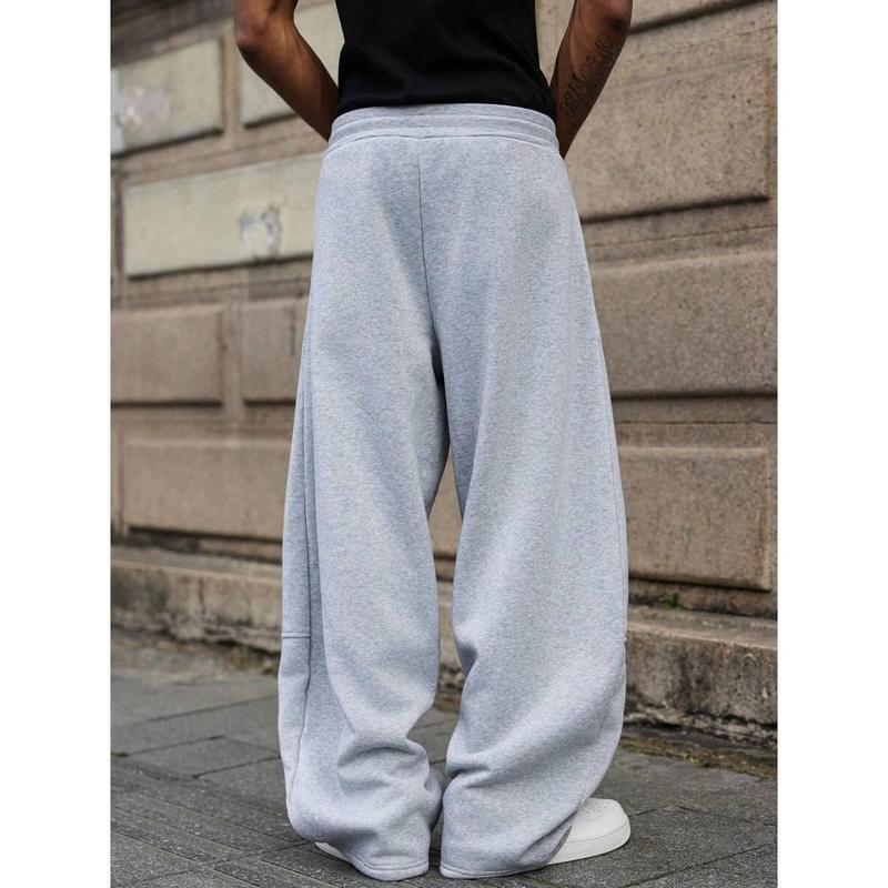 Men's High-Rise Straight Pants – Cropped Lightweight Fit