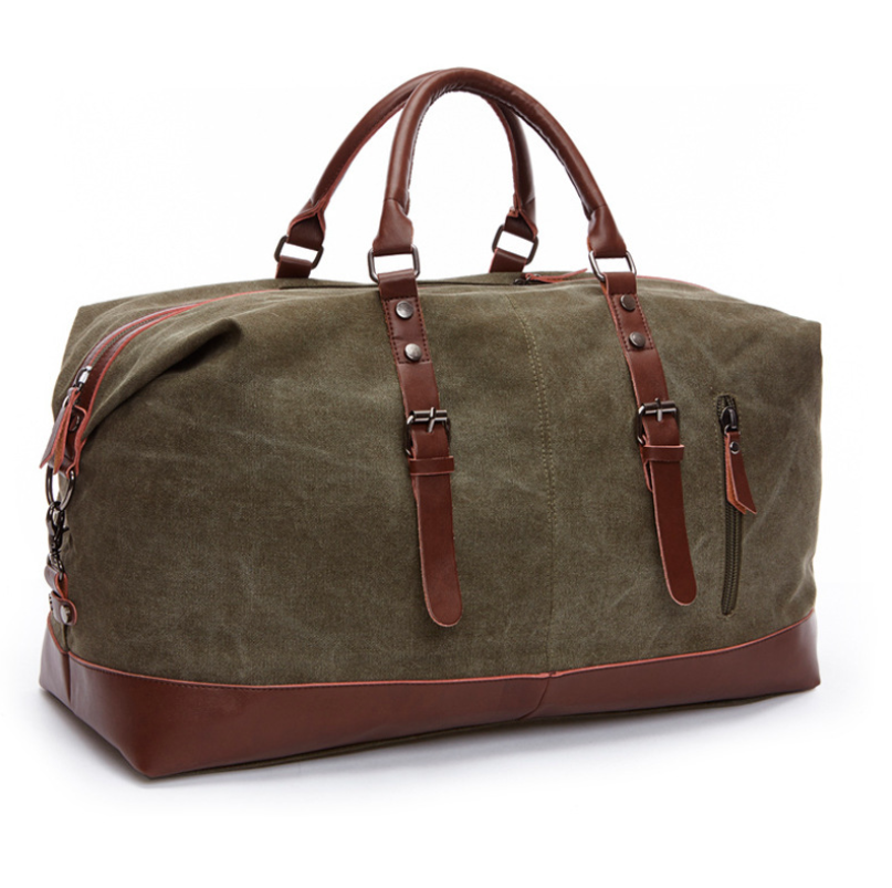 Men's Canvas Tote Bag – Large Shoulder Travel Size