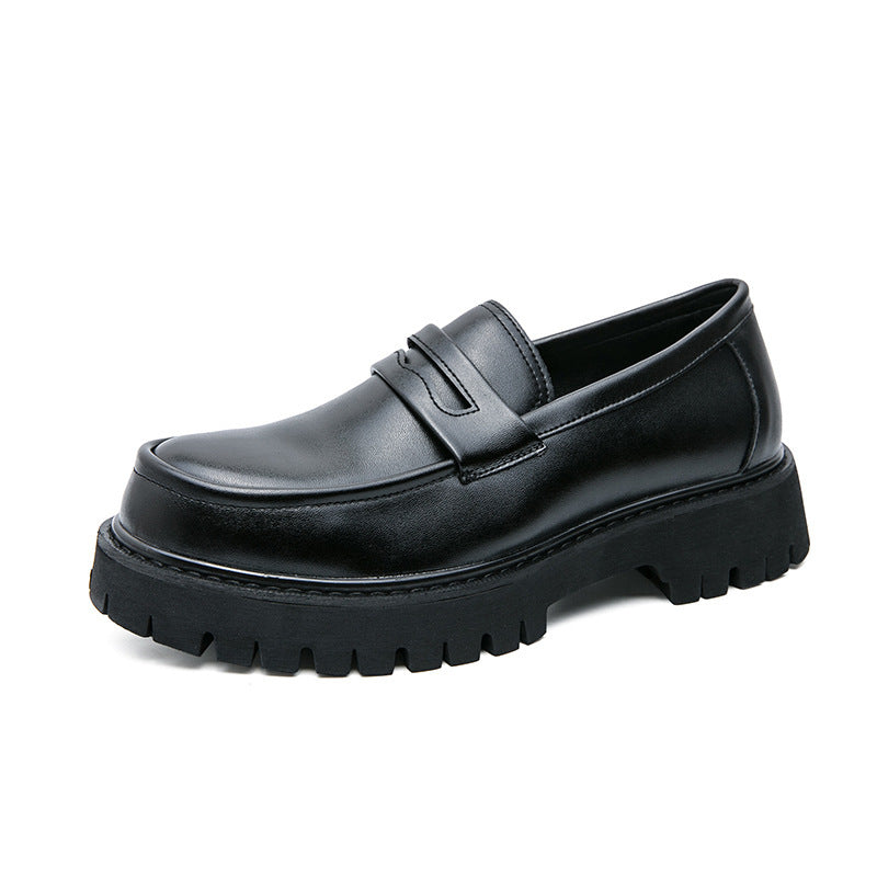 Men's Platform Loafer – Slip-On Raised Sole