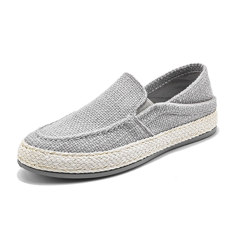 Men's Linen Loafers – Old Beijing Slip-On Style