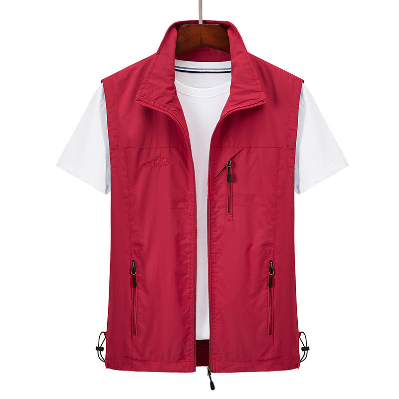 Men's Lightweight Zip Vest – Regular Fit Layer