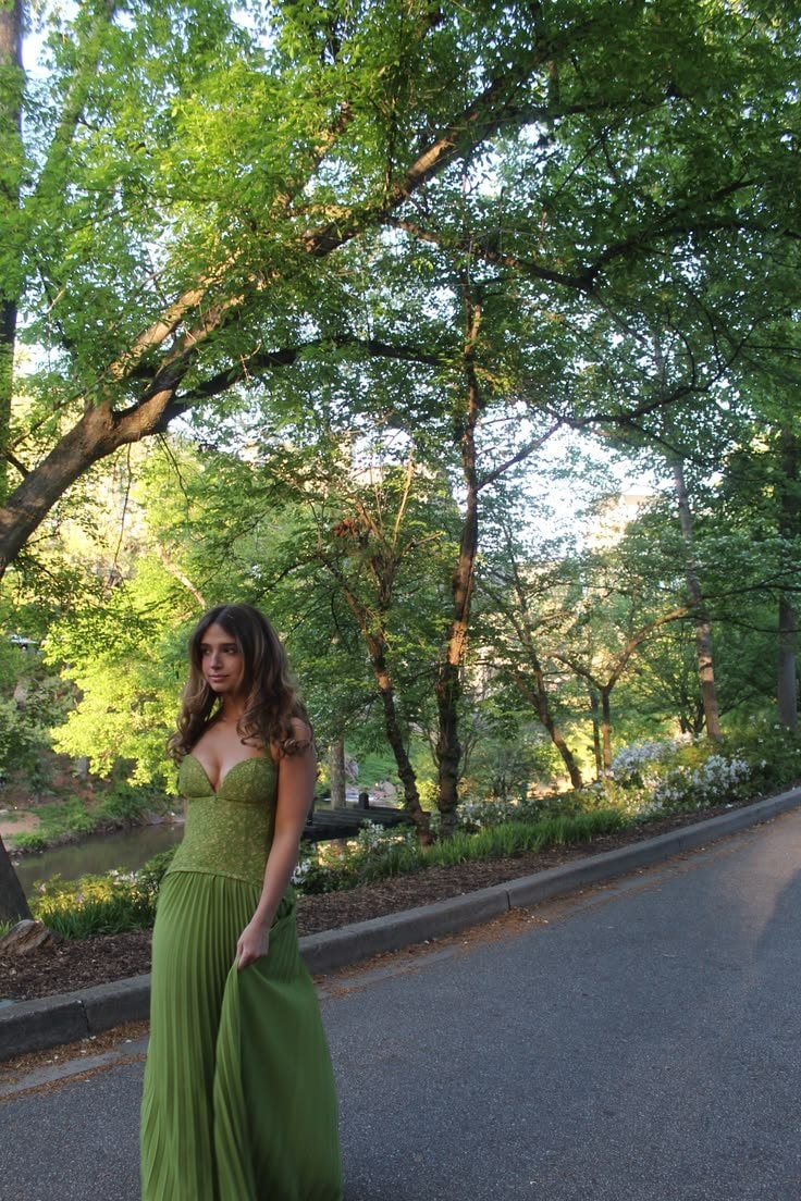 Women's Halter Maxi Dress – Open Back Pleated Skirt