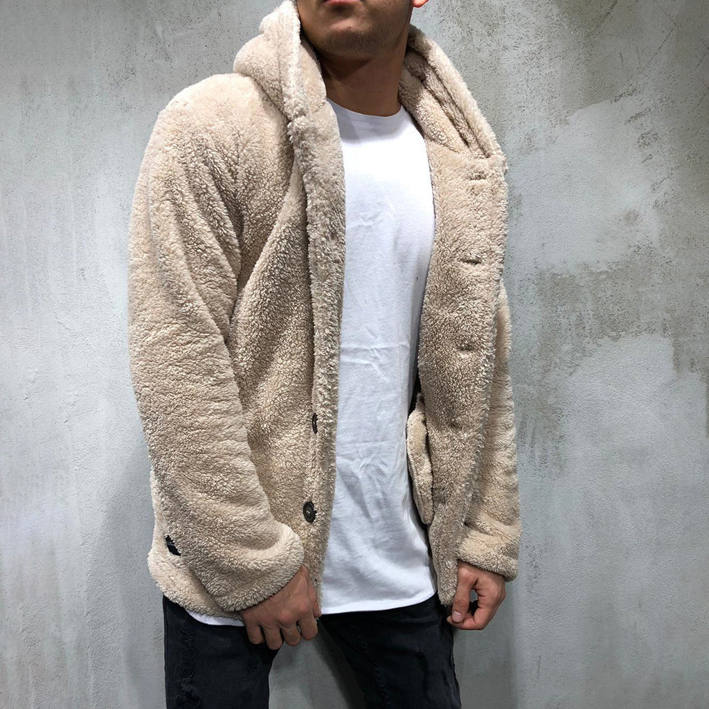 Men's Hooded Zip Jacket – Relaxed Lightweight Fit
