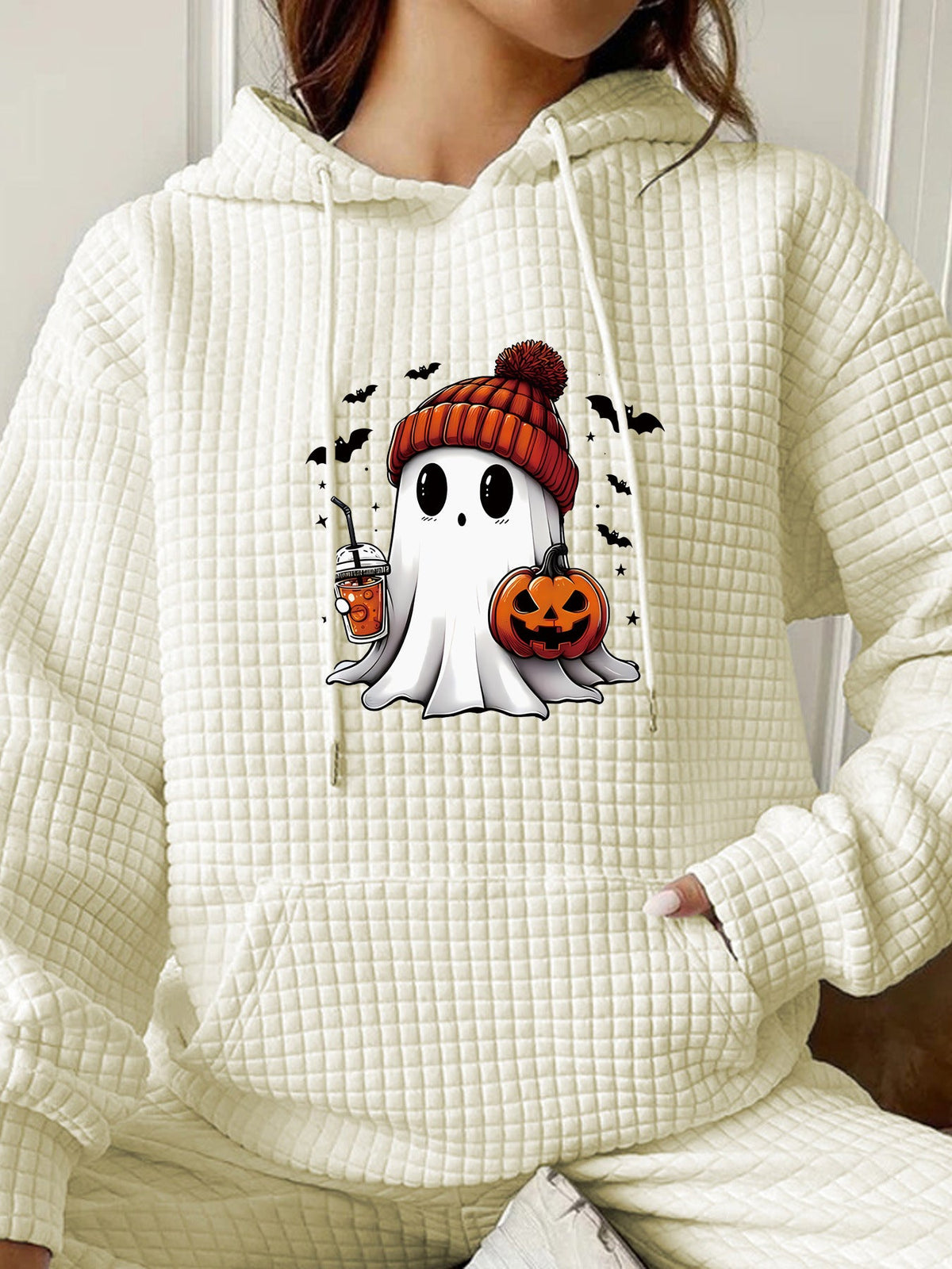 Women's Hoodie – Halloween Print Relaxed Fit