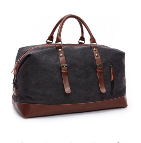 Men's Canvas Tote Bag – Large Shoulder Travel Size