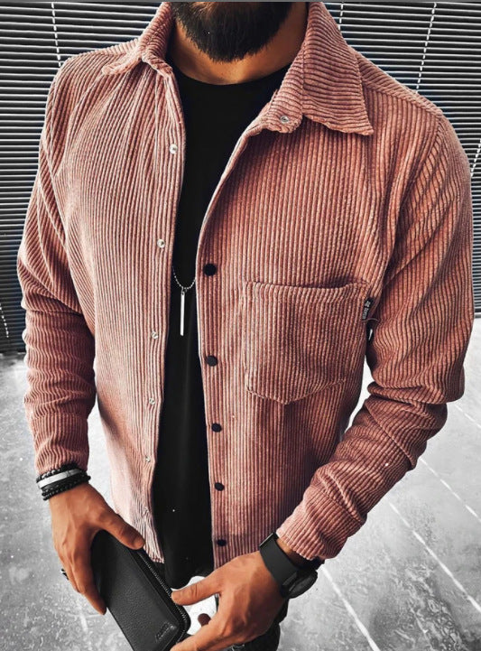 Men's Plaid Shirt – Long Sleeve Chest Pocket