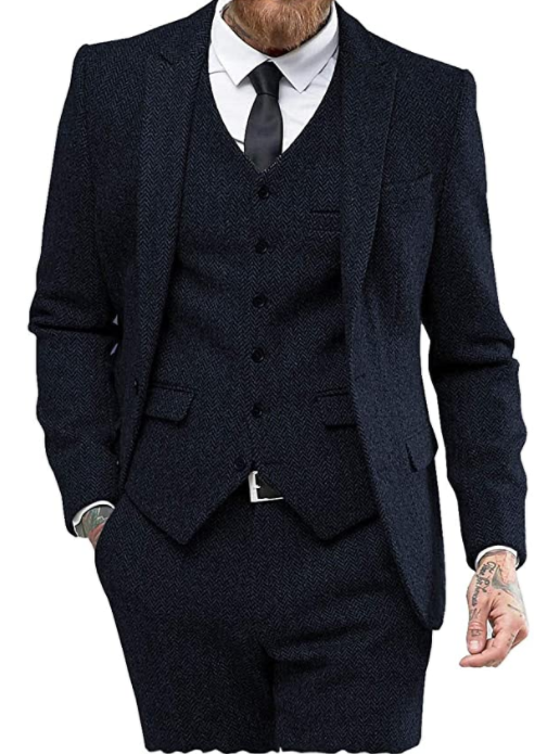 Men's Three-Piece Suit – Tailored Modern Fit
