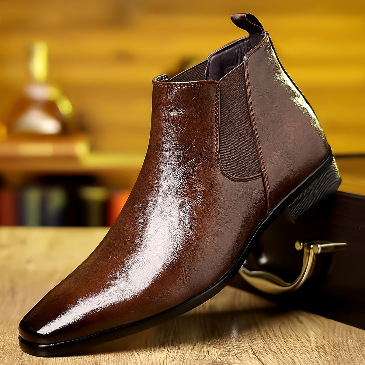 Men's Chelsea Boot – Pointed Toe High Shaft