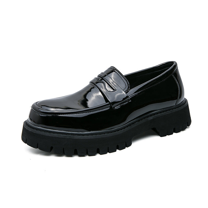 Men's Platform Loafer – Slip-On Raised Sole