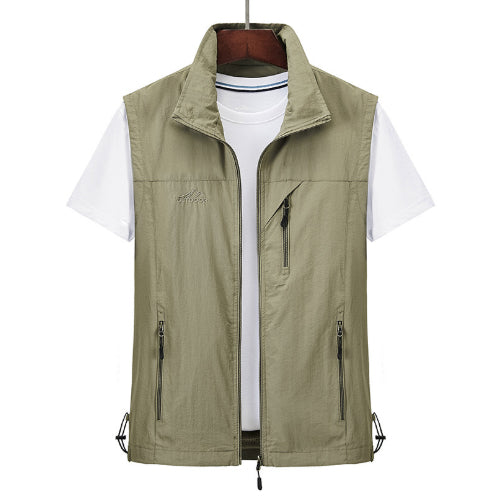 Men's Lightweight Zip Vest – Regular Fit Layer