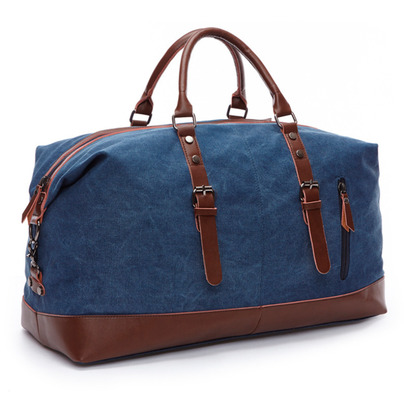 Men's Canvas Tote Bag – Large Shoulder Travel Size
