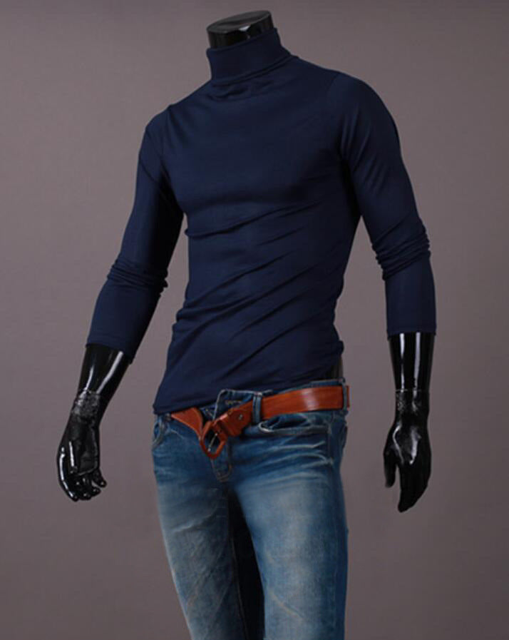 Men's Long Sleeve T-Shirt – Crew Neck Regular Fit