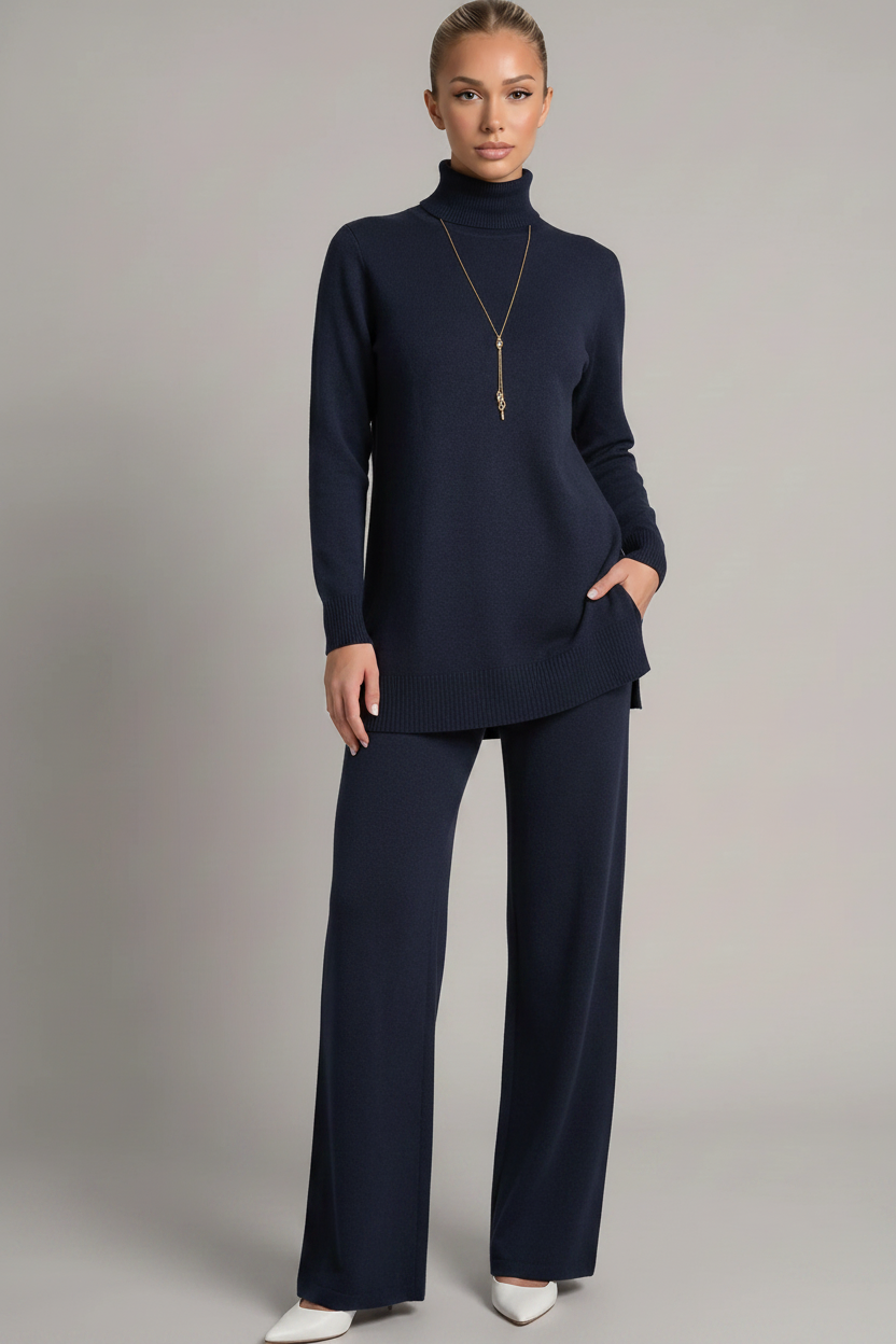 Women's Two-Piece Set – Relaxed Straight-Leg Fit