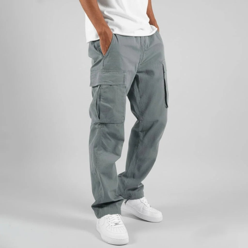 Men's Cargo Pants – Relaxed Drawstring Fit