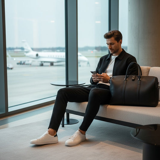 Men's Jacket and Pants Set – Slim Zip-Front Fit