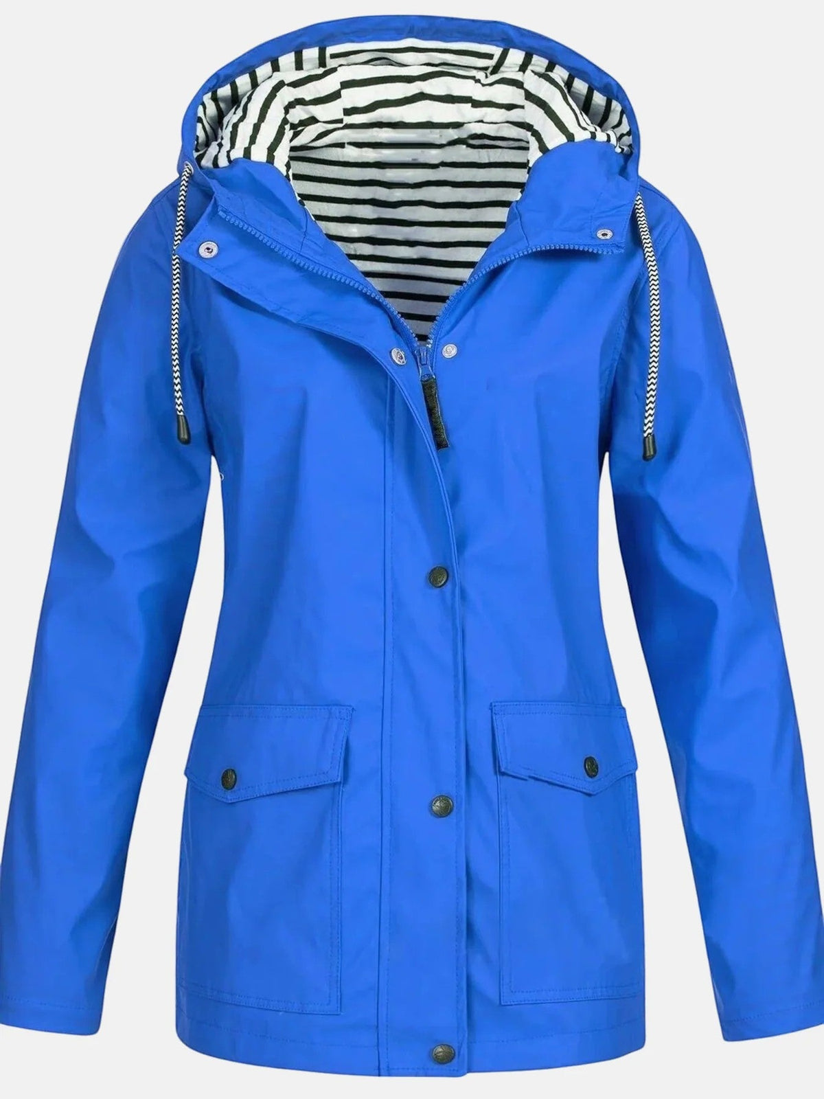 Women's Hooded Raincoat – Relaxed Lightweight Fit