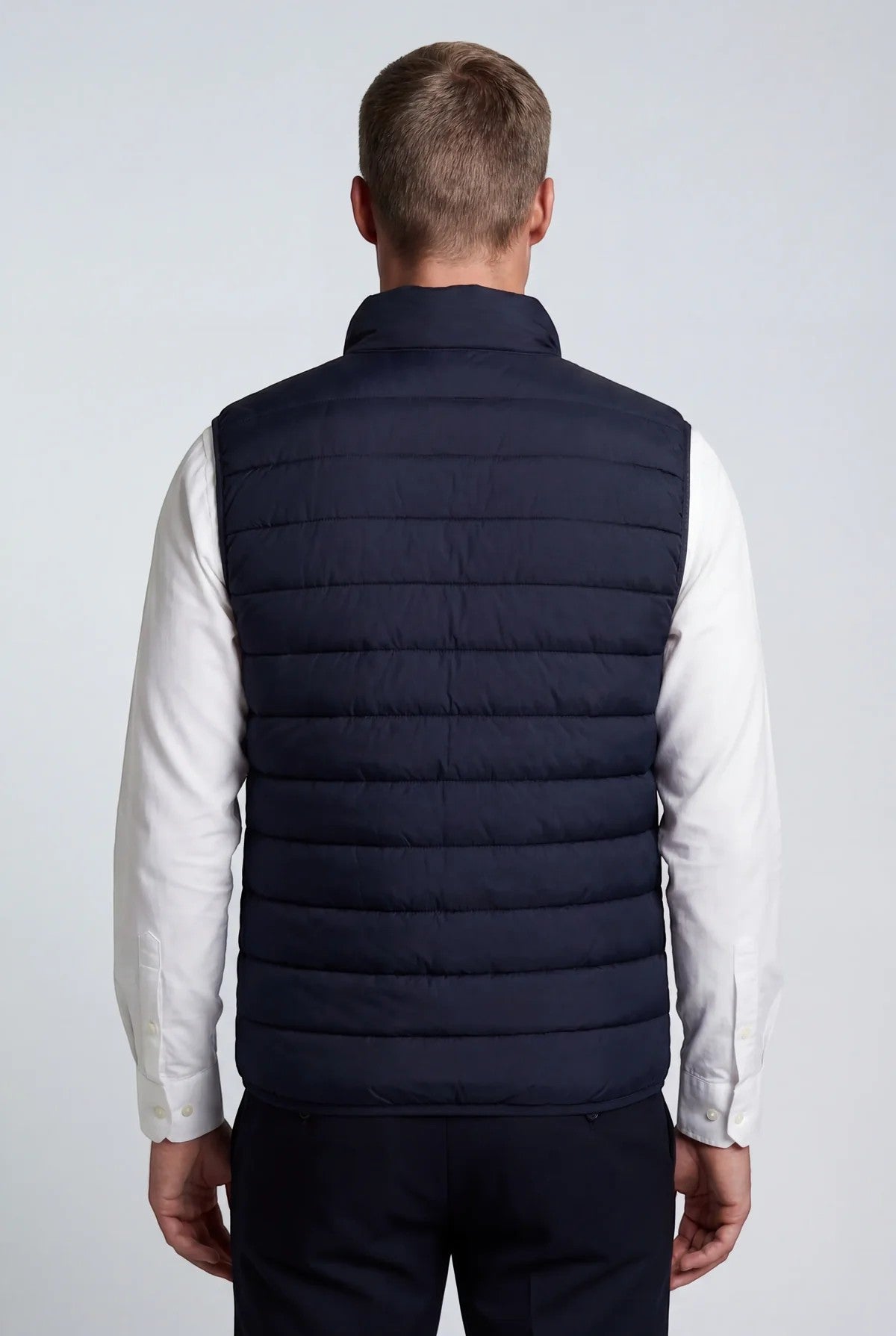 Men's Quilted Puffer Vest – Lightweight Zip Front