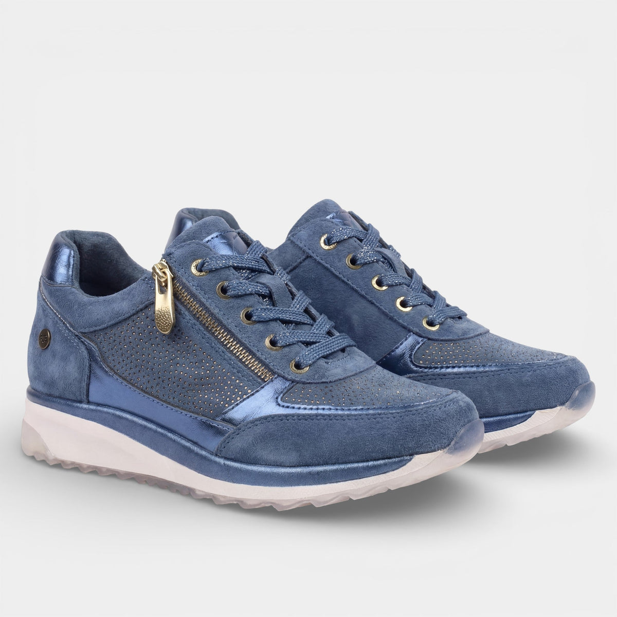Women's Leather Platform Sneaker – Sculpted Raised Sole
